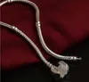 Lage prijs fabriek groothandel 925 sterling zilveren armbanden 3mm slang chain fit pandora charme bead armband armband sieraden cadeau voor mannen vrouwen