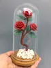 Vacker Red Cinnabar Rose Crystal Tree Vermilion Quartz Lucky Tree Exempel Healing Collection of Gift Reki Fengshui