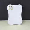 dye sublimation blank MDF Desk clock wall clocks hermal transfer printing Semi-finished subliming consumables