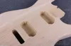 Yinfente Electric Guitar Body Replacement Paulownia Wood Unfinished Light Strong Guitar parts