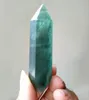 50g vert fluorite Double flèche baguette cristal transparent point bricolage artisanat points de quartz faisant des ornements décor à la maison cadeau