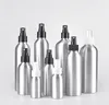 30ml - 500ml alüminyum ince sis sprey şişeleri Boş şişe parfüm esansiyel yağ suyu kozmetik dağıtıcı şişe