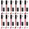 QIC 12 Color Brand Waterproof Liquid Lipstick Matte Gloss Lip Nude Color Cosmetics Pigment Matte Velvet Lip Gloss Makeup Matte 12pcs/lot