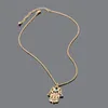 Luck Hamsa Hand Pendants Necklace Gold Silver Fatima Hand Palm Statement Necklaces for Women Clavicle Sweater Chain Christmas Gift