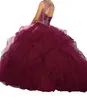 Quinceanera klänningar hjärtanformad krage kjol lotus blad lindad elastisk nettsvans bak tie rund krage netto design billigt45331103990578