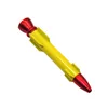 Форма ракеты красочные металлические ручные трубы Многие цвета легко переносить чистую переноску мини -курительная труба Уникальная конструкция