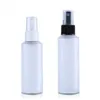 30 ml 50 ml glazen fles spray verstuiver parfum fles lege parfum monster fles wit zwart clear cap tralve flesjes f1550