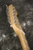 Yngwie Malmsteen Scalloped Fingerboard Big Headstock ST Electric Guitar Sunburst White Cream YellowGold Noiseless Pickup Tremolo2865081