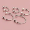 Neuspin N07 100 stks roestvrijstalen body piercing sieraden neusklein sieraden plastic neusringen piercings N192908161