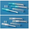 1.3ml Clear Empty Plastic Lip Gloss Bottle, DIY Round Classic Liquid Lipstick Package, Small Lipgloss Sample Tube F401