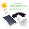 Edison2011 Solar Garden Lights Portable 12LED Control Bulb Solar Panel Lamp USB Powered Rechargeable Lantern Lamps for Home Shed Barn Indoor