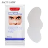 SACE LADY Naso Strips Deep Detergenza di comedone Punto nasale Autoadesivo facciale Dot Foglio Foglio Black Mask Shill per testa di acne