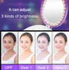 Multi Functional Portable Makeup Cosmetic Lights Mirror Nano Mist Sprayer Facial Body Steamer Moisturizing Face Power Bank