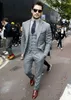 light grey wedding suits for groom