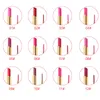 Music Flower Lipstick Lip Liner 2 in 1 Lip Pencil Waterproof Rose Red 12 colors Lipliner Nude Matte Lipstick