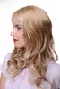 Elegant peruk Blond Strawberry - Platinum Wavy Fringe 55cm 3001-27t613