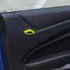 Bildörrhögtalare täcker högtalare abs dekorativ ring för chevrolet camaro auto interiör tillbehör