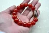 Natural Men Round Ruby Agate Beads 925 Silver Bracciali Donna Bracelets Women Charm Dzi Beads Lucky jewelry Fashion Accessories8263031