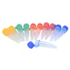 100pcs Plastic Test Tubes Microcentrifuge Tube with Snap Cap 15ml lab Centrifuge Tubes with Colorful caps7415970