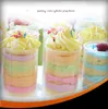 Cake Push Pop Containers Baking Addict Wholesale Clear Push-Up Cake Pop Shooter Push Pops Plastic Containers c622