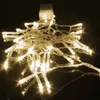 LED Struny Jasne 3M 30 LED Bateria Mini Copper String Drut String Fairy Sparkle Lights Party