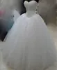 Nouveau Simple Blanc Robe De Bal Puffy Chérie Robes De Quinceanera Robe De Soirée Robes Occasion Spéciale Sweet 16 Robe Longo QC1501303A