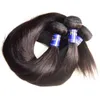 Hurtownia 8A Naturalna czarna 1 kg 10bundles Lot Brazylijskie proste przedłużenia włosów ludzkich Waves dla czarnych kobiet
