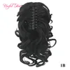 short Valentines gift Ponytail claw clip hair extension Short Ponytails Curly Synthetic Pony Tail Hairpiece Claw Ponytail marley t2906950