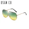 DSGN Co Vintage Okulary przeciwsłoneczne dla mężczyzn i kobiety