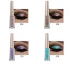 Handaiyan 12 färger flytande ögonskugga Vattentät långvarig skimmer Shine Metallic Eye Shadow Liner Party Eye Cosmetic