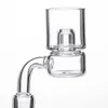 Neuer Quarz-Banger mit austauschbarer Schüssel, kuppellos, abnehmbarer Quarznagel, 2 Schüsselgrößen, Durchmesser 25 mm, 32 mm, Gelenk 10 mm, 14 mm, 18 mm, für Glasbongs