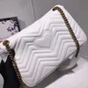 Newset XXL Jumbo Bag Love Heart V Wave Pattern Satchel حقيبة كتف فاخرة مصمم سلسلة حقيبة يد Crossbody محفظة سيدة تسوق حمل الحقائب