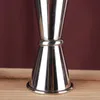 S/M/L stainless Steel Double Jigger Shot Drink Measure Cup Cocktail Drink wine bar shaker ounce double cup