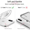 Transparente Ultra Fino TPU Crystal Case Macio Capa Para Iphone 13 12 Mini 11 Pro Max XR Pixel 5 Moto G XPERIA 5 M01 Core LG G9 U20 5G