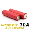 Batterie originale 18650 3400MAH 10A Sanyo NCR18650BF déchargeur batterie Rechargeable au Lithium pour Sony VTC6 5 Samsung 25R 30Q 3400MAH batterie