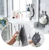 1Pcs Toothbrush Wall Mount Holder Cute Totoro Sucker Suction Bathroom Organizer Family Tools Accessories Drop Shipping