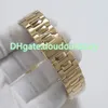 Neue 3-polige mechanische Uhren elegante Herrenuhren Gold Edelstahl Modeuhren Top-Anbieter 223e