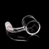 Real beveled edge Quartz Banger OD30mm flat top bucket Hookahs 14mm Female Male 45 90 Degrees bangers Nail