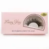 Christmas Gift 3D False Eyelashes 1 Pair Mink Soft 18 Styles Pink Cute Case Long Thick Cross Natural Makeup Faux Eye Lashes Extension