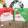 Nieuwe Collectie Merry Christmas Gift Box Bag Santa Claus Gift Bag Papier Box Gift Bag Container Levert LX00965