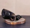 Square Black Ebony Pure Black Carving Pipe Hammer, Portable Pipe, Curved Sandalwood Filter Solid Wood Hink