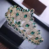 3 kolory korona ślubne pereł rhinestone bridal Accessorie fascynator Crown Tiara Zapatos de Las Novias Blancos Coronas de la boda