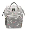 Unicorn Mommy Diaper Torby Marka Designer Pieluszki Maternity Plecaki Outdoor Travel Torebki Moda Drukuj Duży Torba do przechowywania Organizator LD43