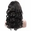 Barato 8a onda solta natural olhando cabelo completo laço perucas de cabelo humano para afro-americanos woman1030inch inteiro 1465301