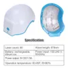 Capacete para recrescimento capilar, dispositivo para terapia, touca de massagem, produto anti-perda, promove o crescimento do cabelo, massageador 2679304