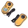 Freeshiping hochwertiger Mini-Digital-Anemometer, digitaler Anemometer mit hochpräzisem Drucksensor, LED-Windgeschwindigkeitsmessgeräten