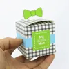 Cute Candy Box Party Decorations Chocolate Boxes Boy Baby Shower Favor Baptism Christening Birthday Gift Wholesale