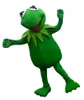 2018 de alta calidad caliente rana verde mascota disfraces personaje de dibujos animados adulto Sz