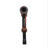 High grade ebony wood wood pipe pipe smoking vigorously seaman