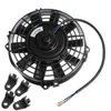 Freeshipping 8 inç Elektrikli Radyatör / Intercooler 12 V İnce Soğutma Fanı + Montaj Kiti